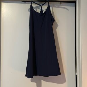 Outdoor voices exercise dress size large Navy Blue